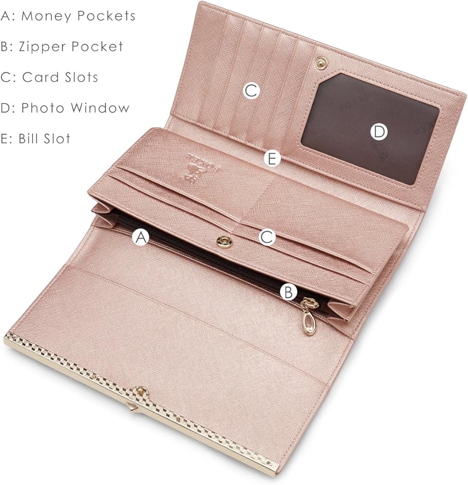 Amazon | レザー三つ折り財布 レディース 本革 ギフトボックス 梱包